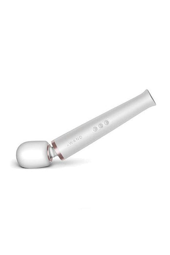 Le Wand - Rechargeable Vibrating Massager - Pearl White - Stag Shop