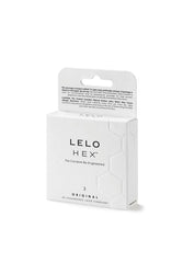 Lelo - Hex Condoms - 3 Pack - Stag Shop