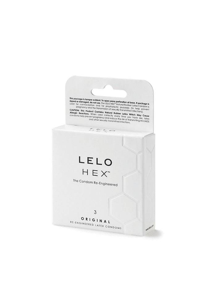 Lelo - Hex Condoms - 3 Pack - Stag Shop