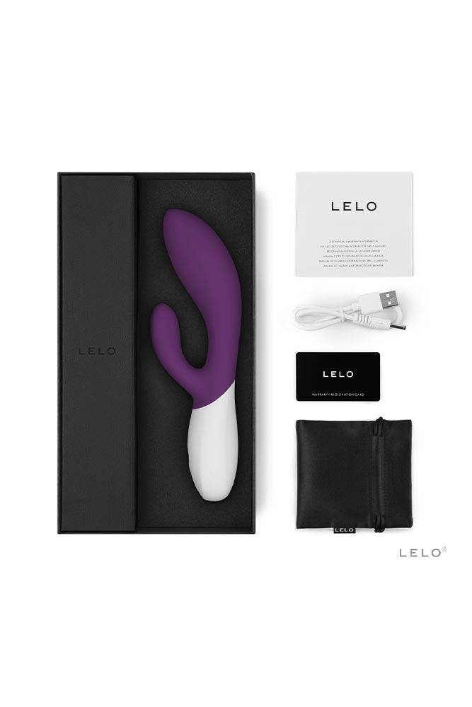 Lelo - Ina Wave 2 Dual Action Vibrator - Purple - Stag Shop