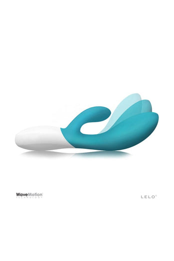 Lelo - Ina Wave Dual Action Vibrator - Ocean Blue - Stag Shop