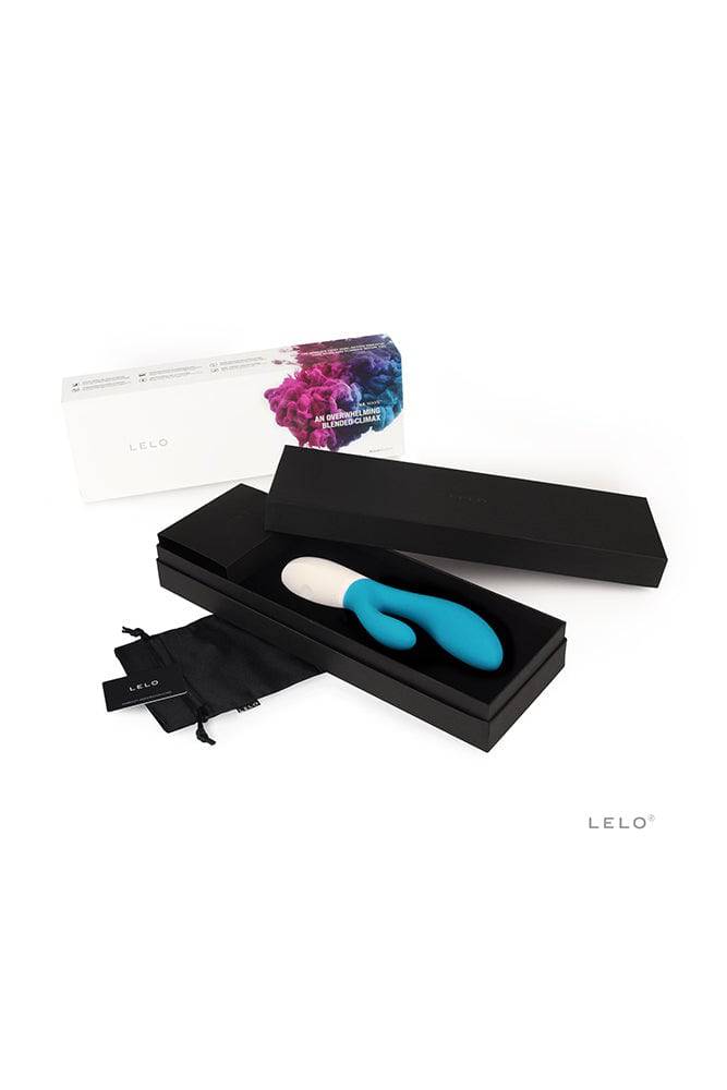 Lelo - Ina Wave Dual Action Vibrator - Ocean Blue - Stag Shop
