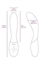 Lelo - Mona Wave G-Spot Vibrator - Deep Rose - Stag Shop