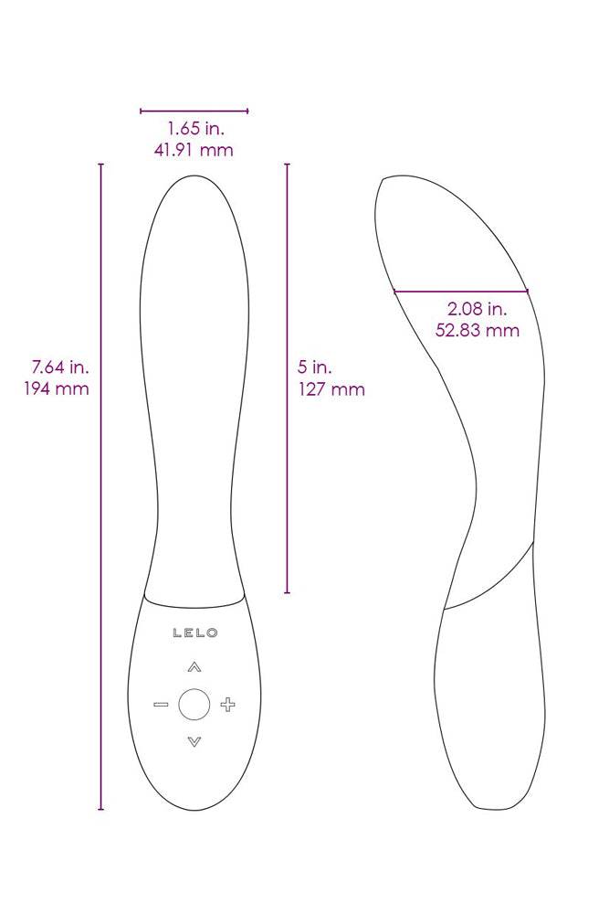Lelo - Mona Wave G-Spot Vibrator - Deep Rose - Stag Shop
