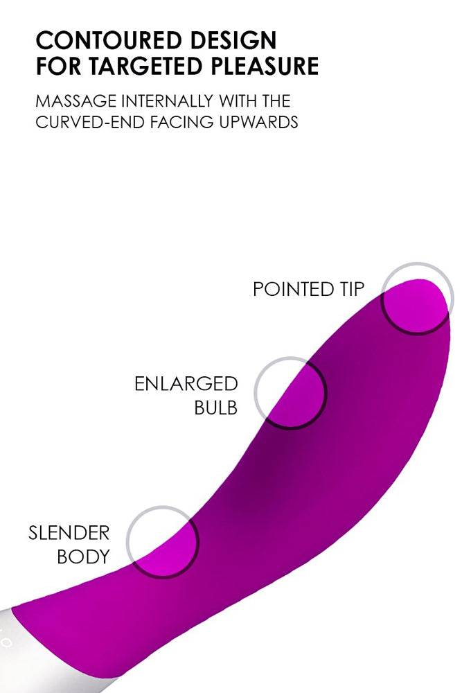 Lelo - Mona Wave G-Spot Vibrator - Deep Rose - Stag Shop