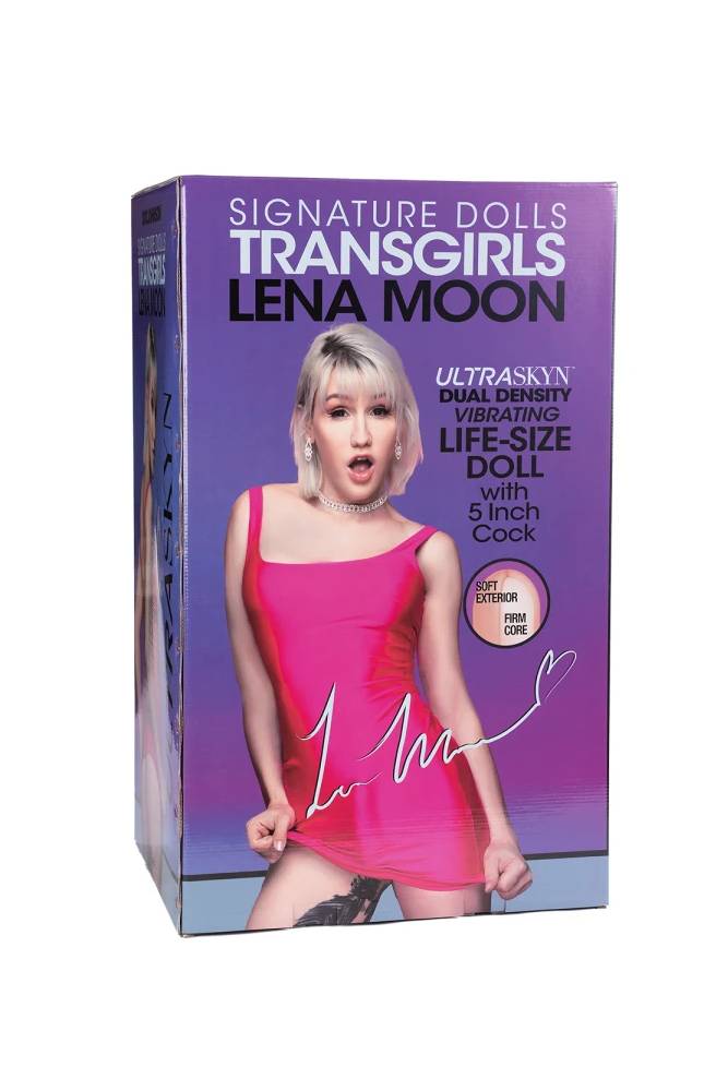 Doc Johnson - Signature Dolls - Transgirl Lena Moon Torso - Beige - Stag Shop