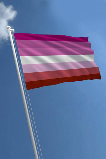 Stag Shop - Pride Flag - Lipstick Lesbian - 4 x 6 Inches - Stag Shop