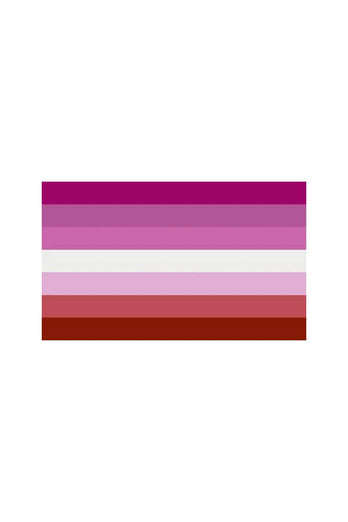 Stag Shop - Pride Flag - Lipstick Lesbian - 4 x 6 Inches - Stag Shop