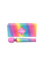 Le Wand - Petite Rechargeable Vibrating Massage Wand - Rainbow Ombre - Stag Shop