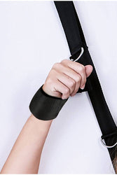 Electric Eel - Lux Fetish - Over The Door Cross Cuff Set - Stag Shop