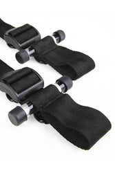 Electric Eel - Lux Fetish - Over The Door Cross Cuff Set - Stag Shop