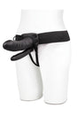 Electric Eel - Lux Fetish - Unisex Vibrating Hollow Double Penetration Strap-On Dildo - Stag Shop