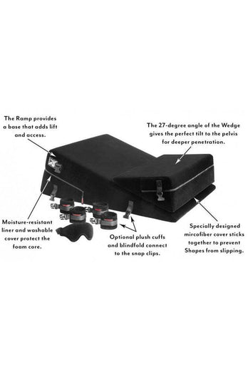 Liberator - Black Label - Wedge & Ramp Combo - Black - Stag Shop
