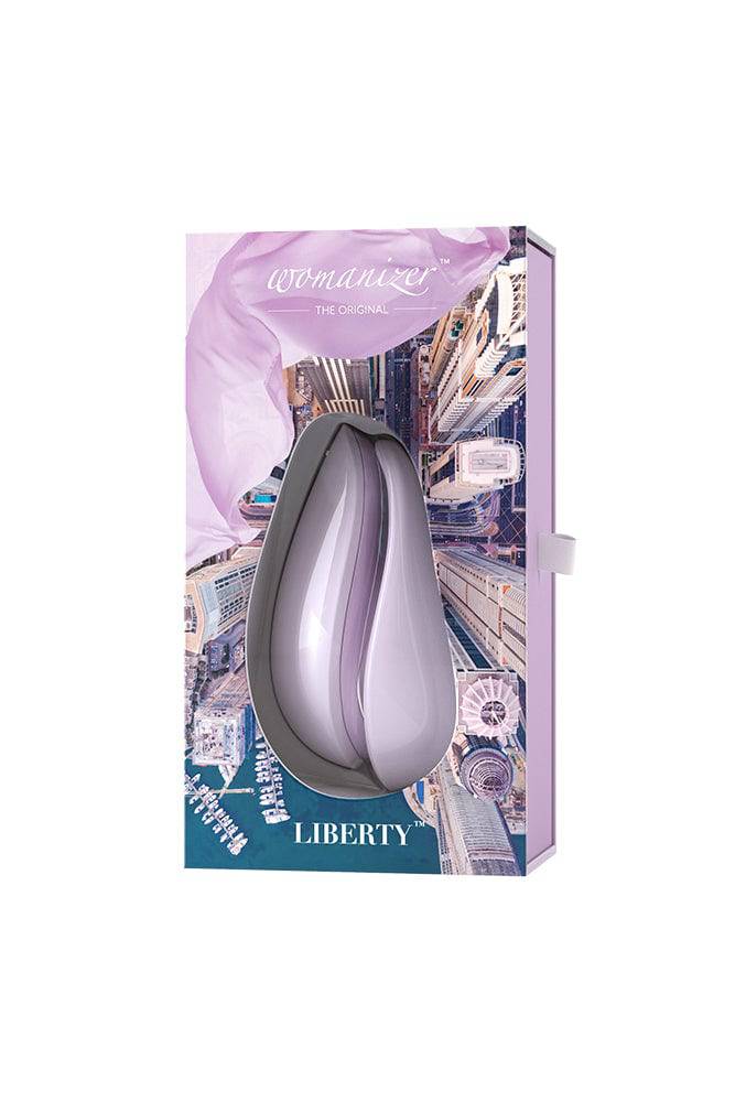 Womanizer - Liberty Travel Friendly Clitoral Stimulator - Lilac - Stag Shop