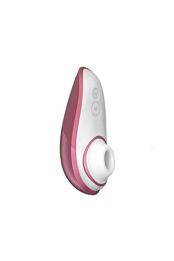 Womanizer - Liberty Travel Friendly Clitoral Stimulator - Pink Rose - Stag Shop