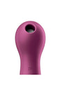 Satisfyer - Lucky Libra Air Pulse Stimulator with Vibration - Purple - Stag Shop