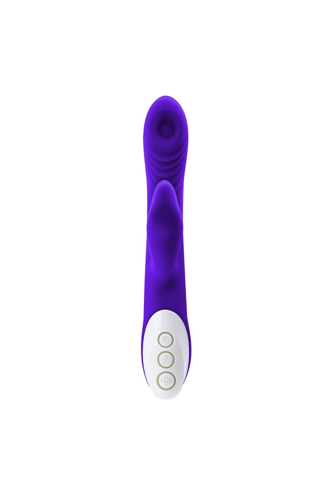 Evolved - Lick Me Triple Stim Vibrator - Purple - Stag Shop