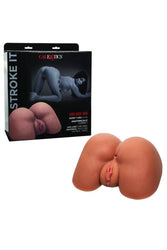 Cal Exotics - Stroke It - Life-Size Ass Stroker - Brown - Stag Shop