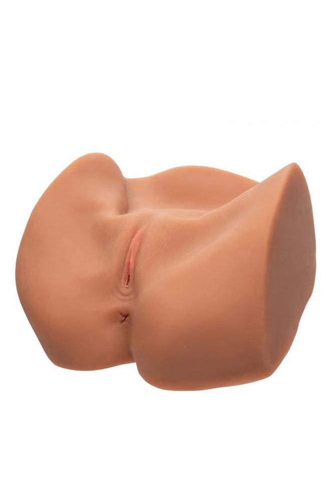 Cal Exotics - Stroke It - Life-Size Pussy Stroker - Brown - Stag Shop