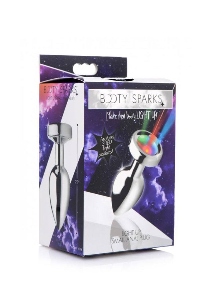XR Brands - Booty Sparks - Light Up Anal Plug - Small - Stag Shop