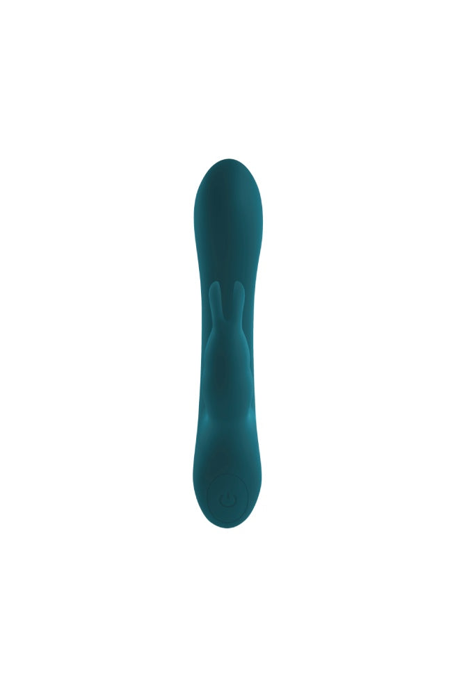 Playboy - Lil Rabbit Mini Vibrator - Teal - Stag Shop