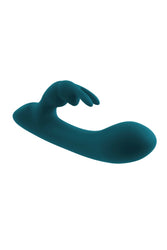 Playboy - Lil Rabbit Mini Vibrator - Teal - Stag Shop