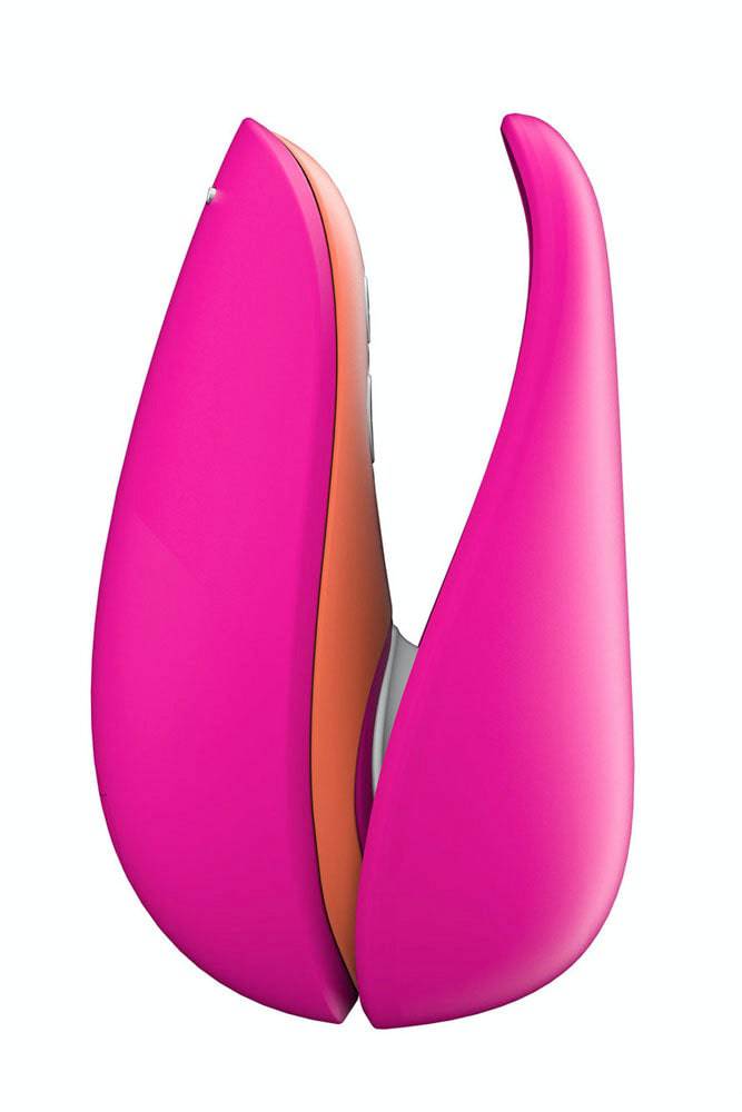 Womanizer - Lily Allen Limited Edition Liberty Clitoral Stimulator - Coral - Stag Shop
