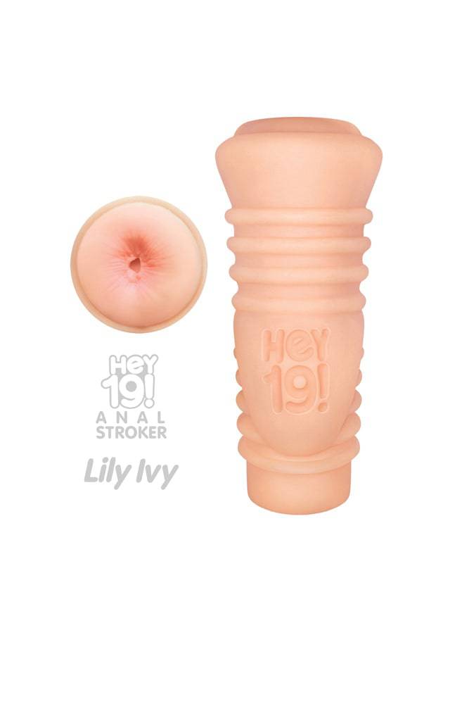 Icon Brands - Hey 19 - Lily Ivy Realistic Vibrating Stroker - Stag Shop