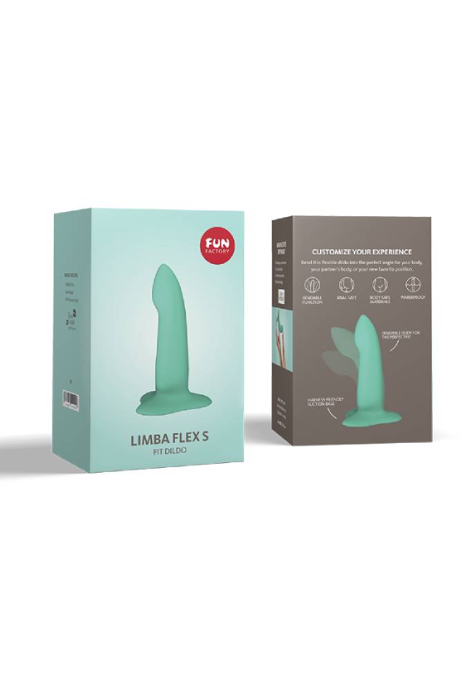 Fun Factory - Limba Flex Dildo Small - Caribbean Blue - Stag Shop