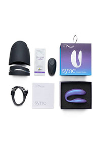 Thumbnail for We-Vibe - LTD Sync Adjustable Couples Vibrator - Cosmic Purple - Stag Shop