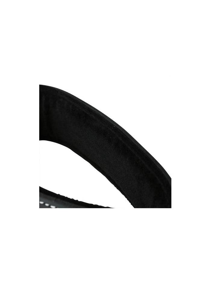 Sportsheets - Edge - Lined Leather Collar - Black - Stag Shop