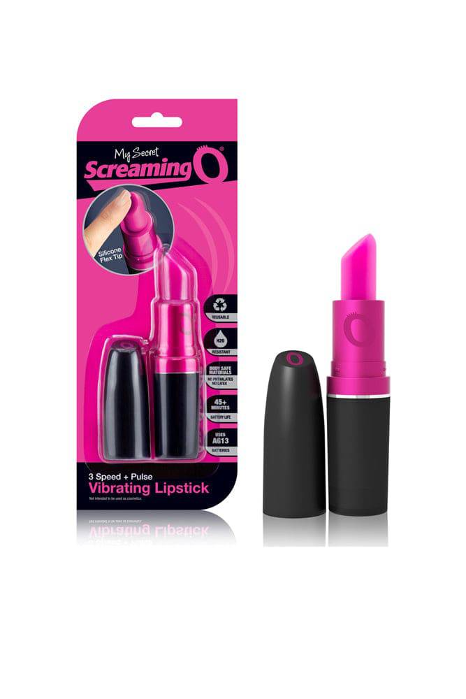 Screaming O - My Secret - Discreet Vibrating Mini Lipstick Bullet - Stag Shop