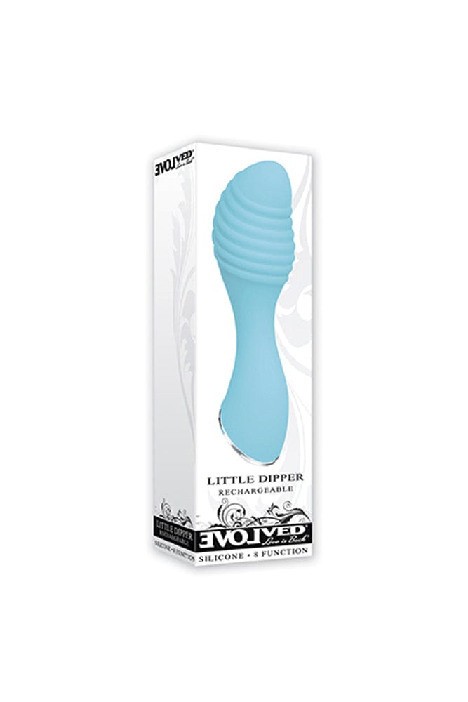 Evolved - Little Dipper Rechargeable Vibrator - Blue - Stag Shop