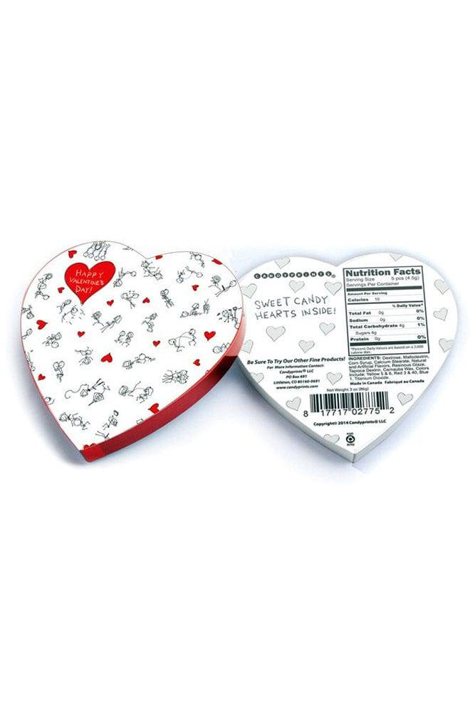 Little Genie - Stick Figure Valentines Day Heart Candy Box - Stag Shop