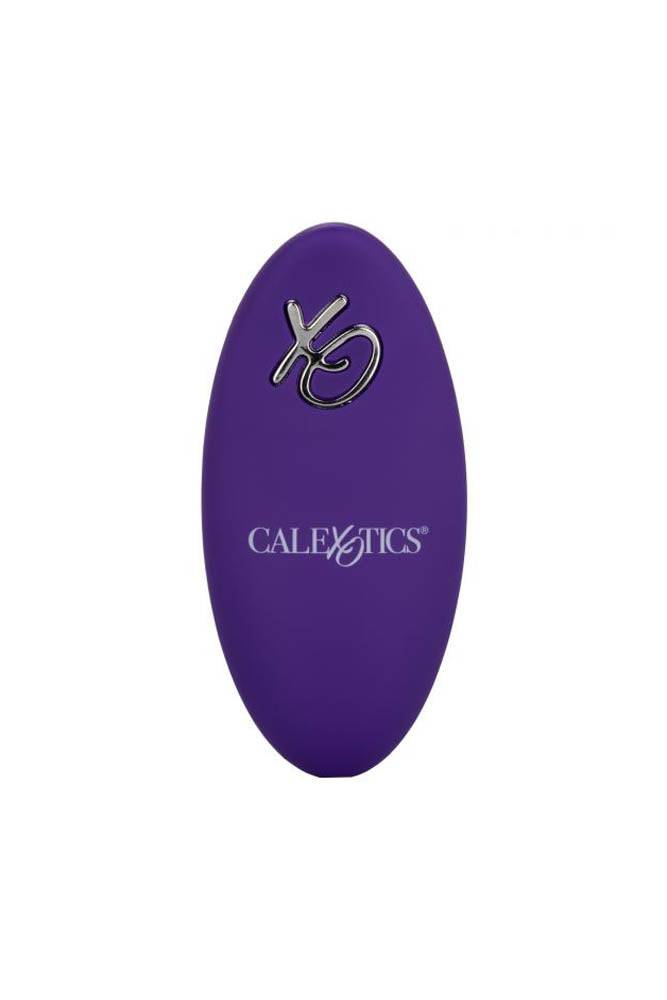 Cal Exotics - Lock-N-Play Remote Pulsating Panty Teaser - Purple - Stag Shop