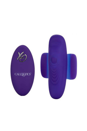 Cal Exotics - Lock-N-Play Remote Pulsating Panty Teaser - Purple - Stag Shop