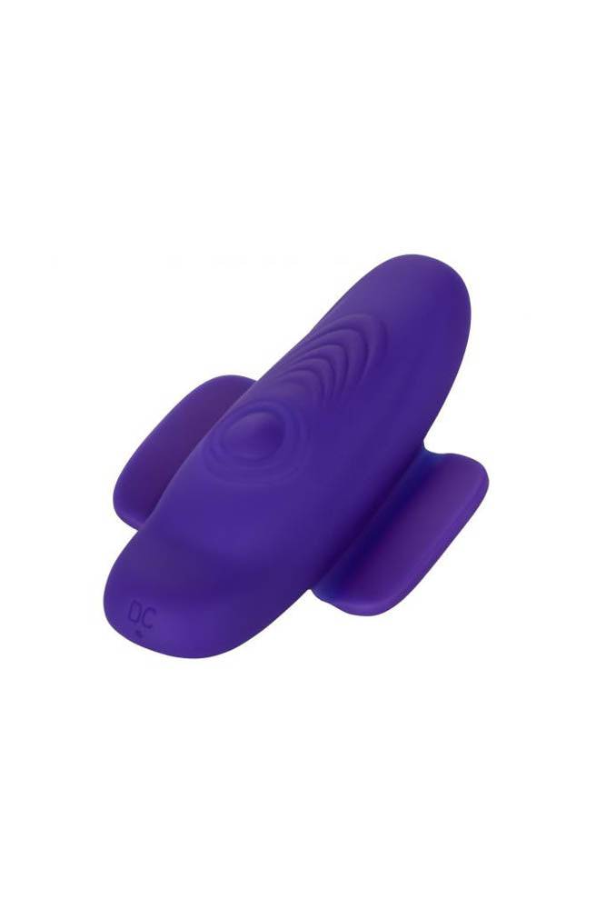 Cal Exotics - Lock-N-Play Remote Pulsating Panty Teaser - Purple - Stag Shop