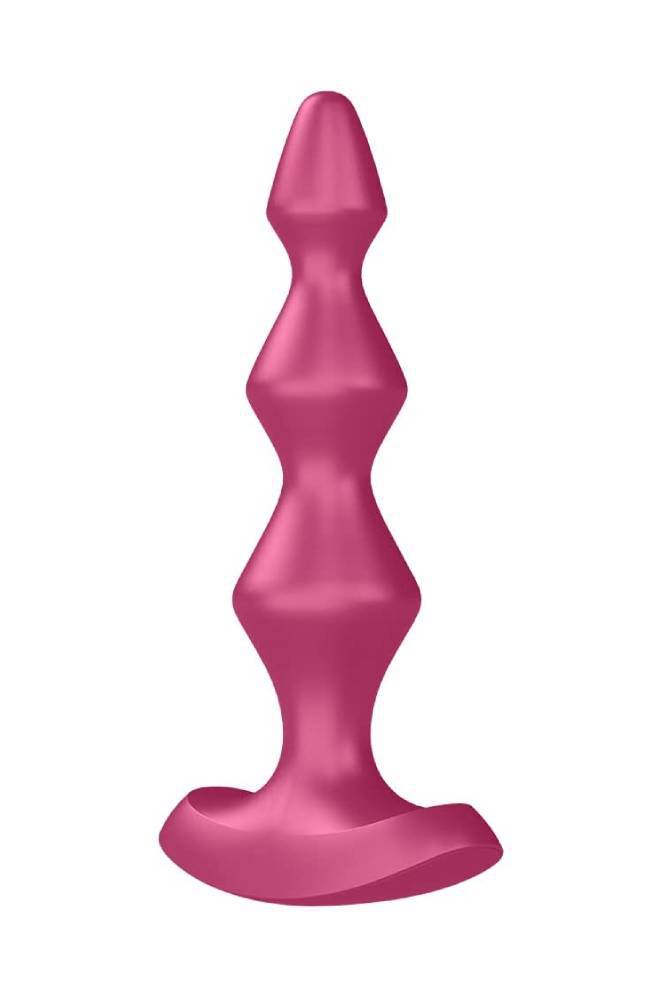 Satisfyer - Lolli 1 - Vibrating Anal Plug - Pink - Stag Shop