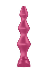 Satisfyer - Lolli 1 - Vibrating Anal Plug - Pink - Stag Shop