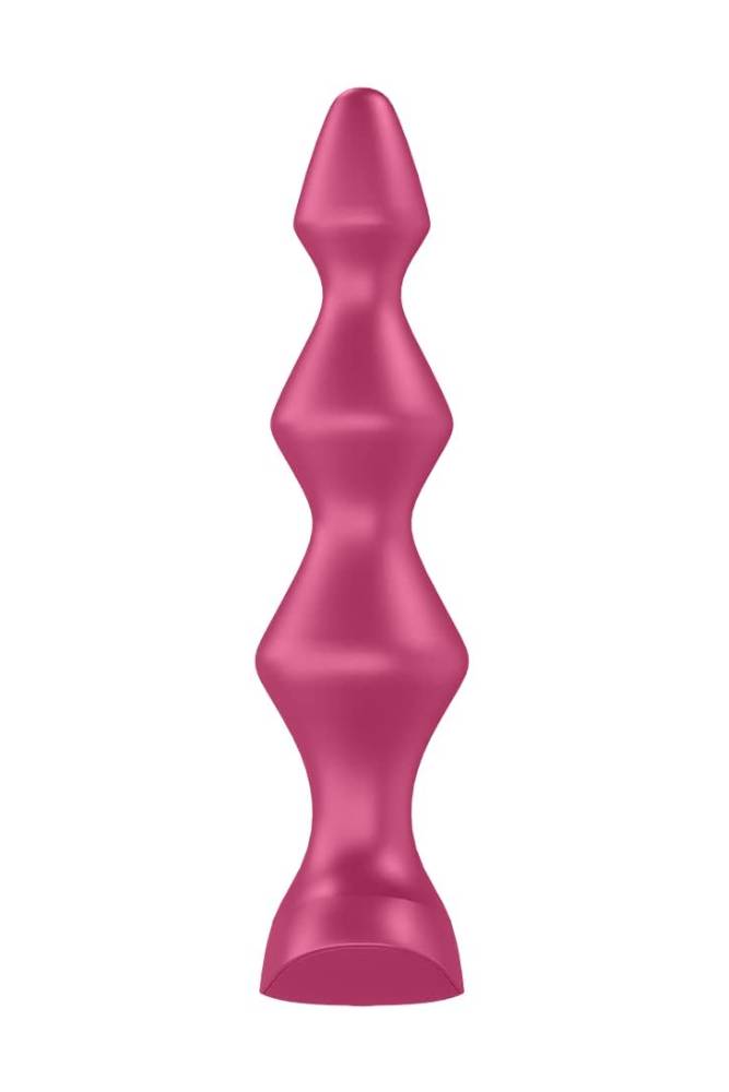 Satisfyer - Lolli 1 - Vibrating Anal Plug - Pink - Stag Shop
