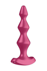 Satisfyer - Lolli 1 - Vibrating Anal Plug - Pink - Stag Shop