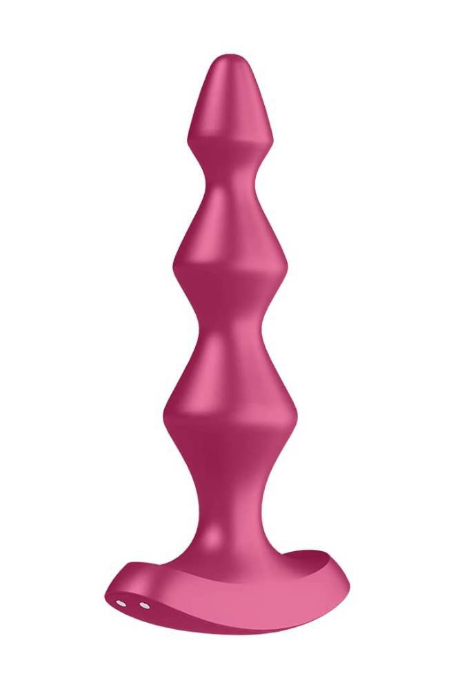 Satisfyer - Lolli 1 - Vibrating Anal Plug - Pink - Stag Shop