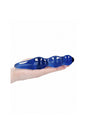 Shots Toys - Chrystalino - Lollypop Glass Wand - Blue - Stag Shop