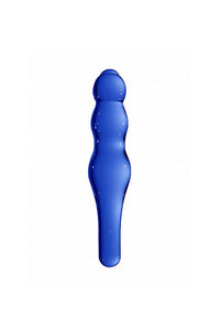 Thumbnail for Shots Toys - Chrystalino - Lollypop Glass Wand - Blue - Stag Shop