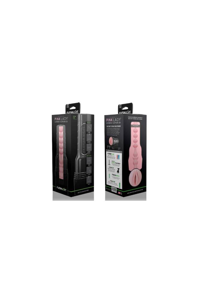 Fleshlight - Pink Lady Mini Lotus Texture - Male Masturbator - Stag Shop