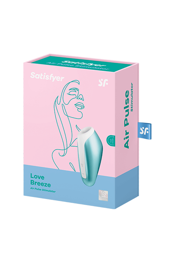 Satisfyer - Love Breeze Clitoral Stimulator - Assorted Colours - Stag Shop