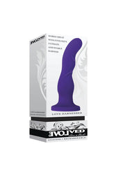 Evolved - Love Harnessed Rechargeable Strap-on Dildo - Purple - Stag Shop