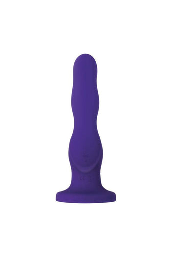 Evolved - Love Harnessed Rechargeable Strap-on Dildo - Purple - Stag Shop