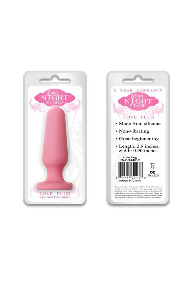 Evolved - One Night Stand - Love Plug - Pink - Stag Shop