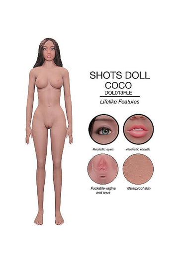XR Brands - Coco - Fantasy Life Size Replica Love Doll - Stag Shop